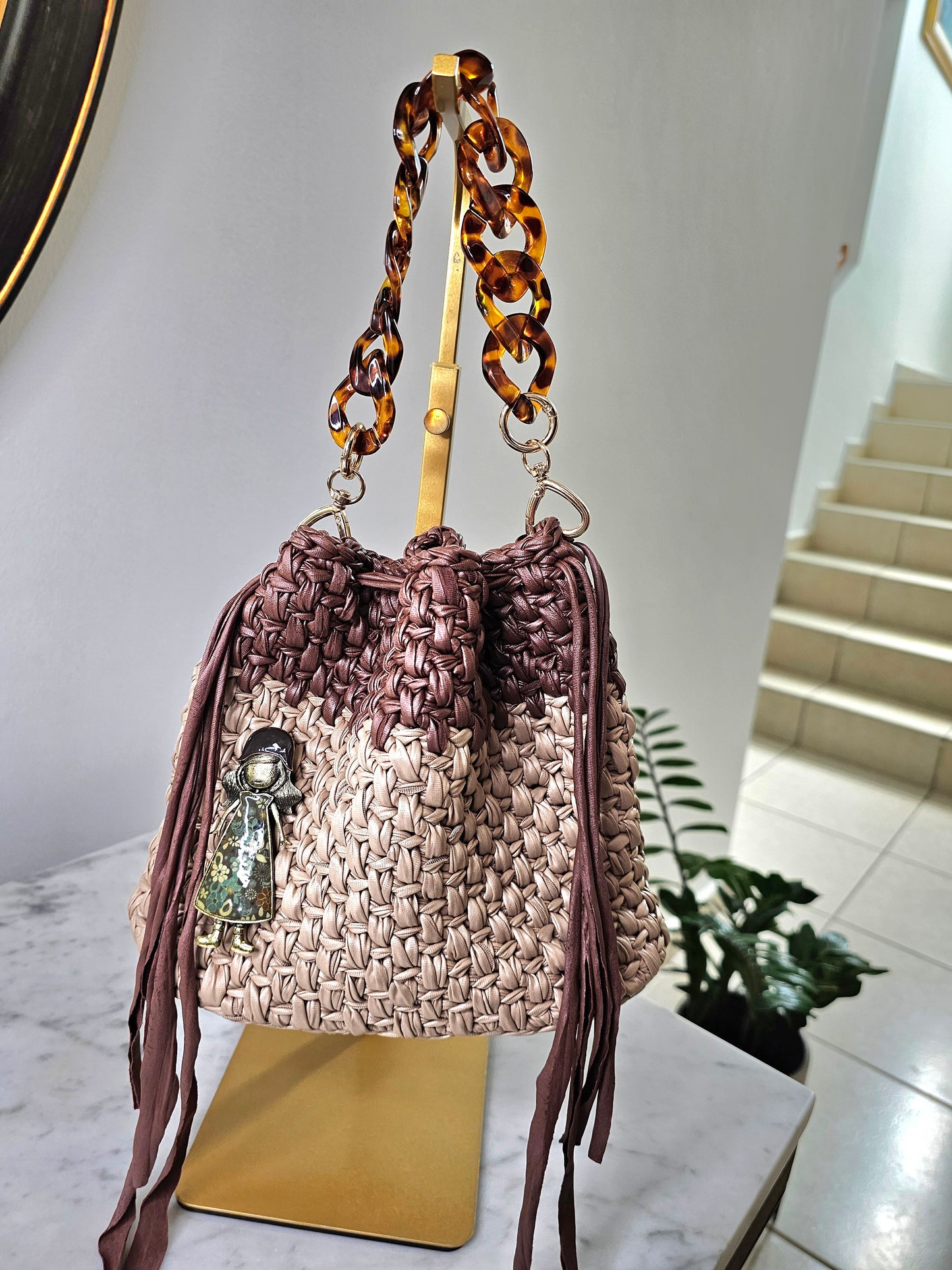 Pleather Pouch bag