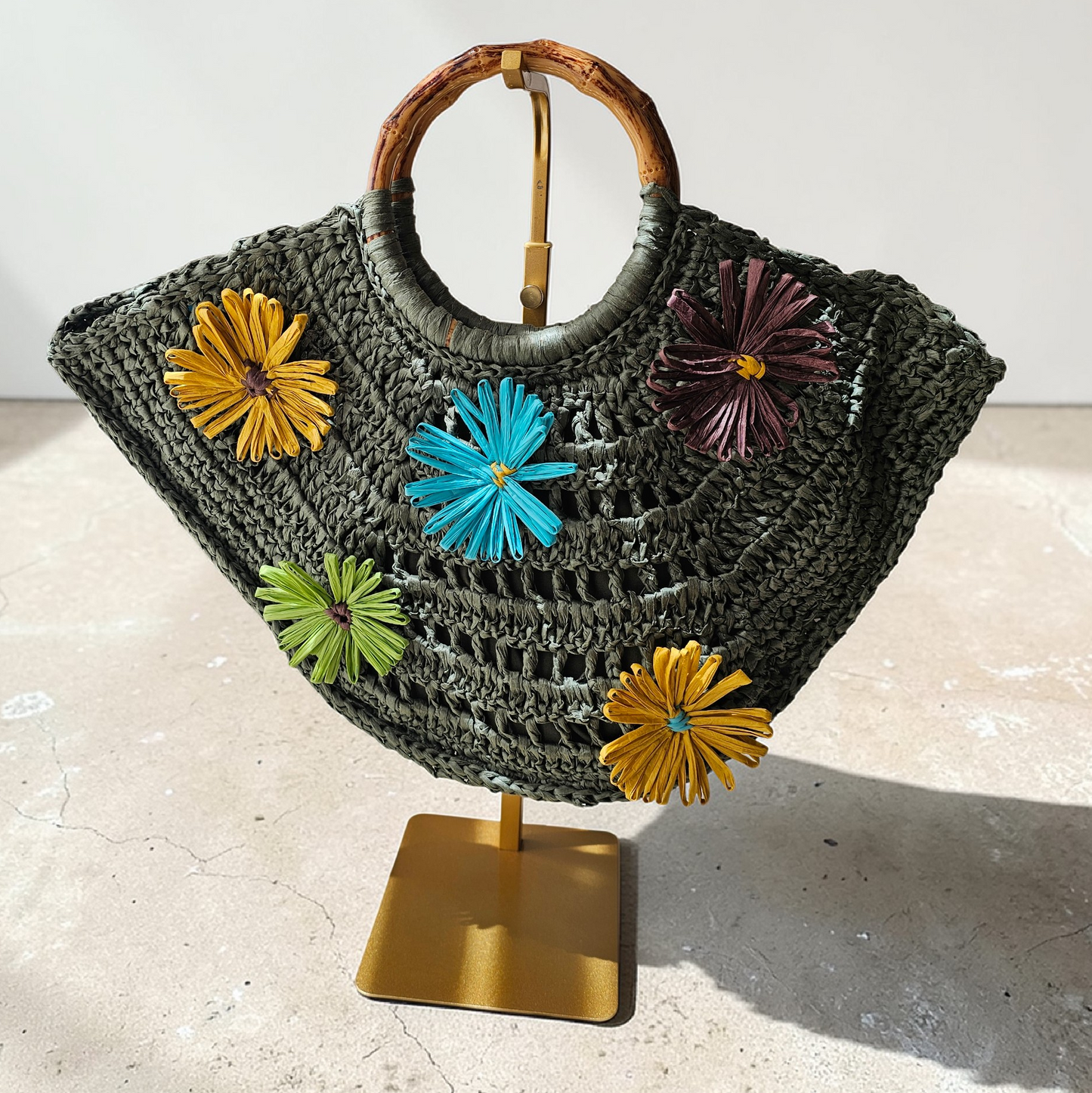 Raffia Boho Bag