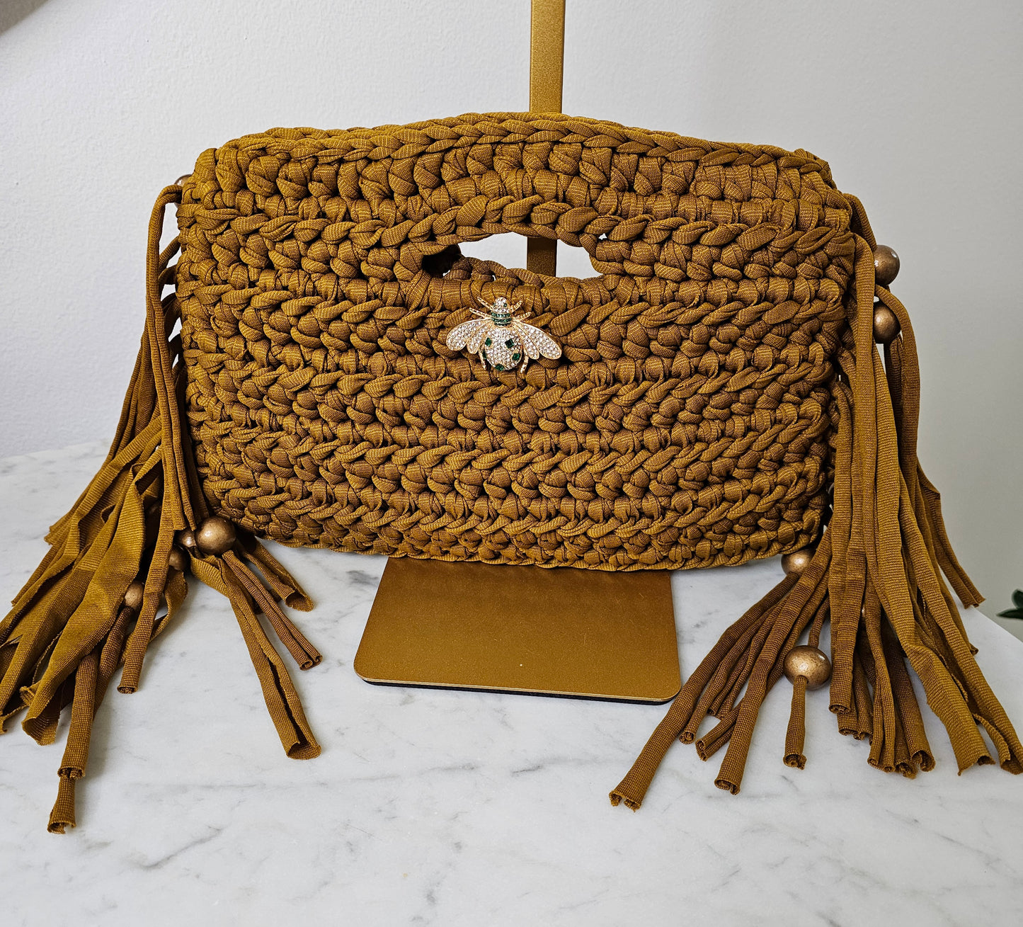 Crochet clutch