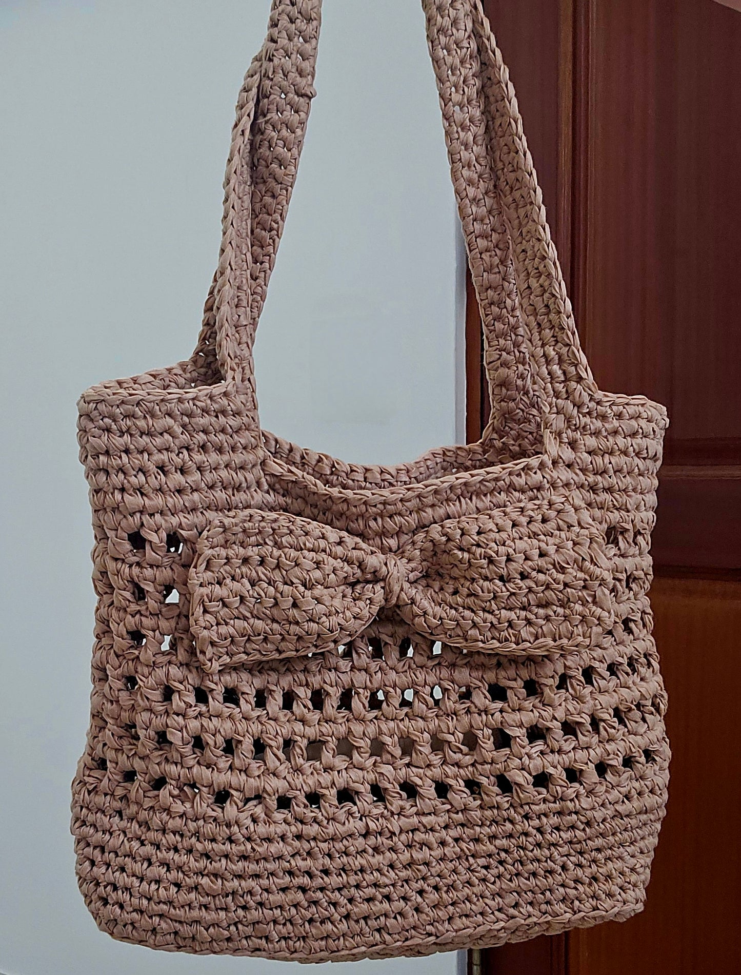 Raffia summer bag