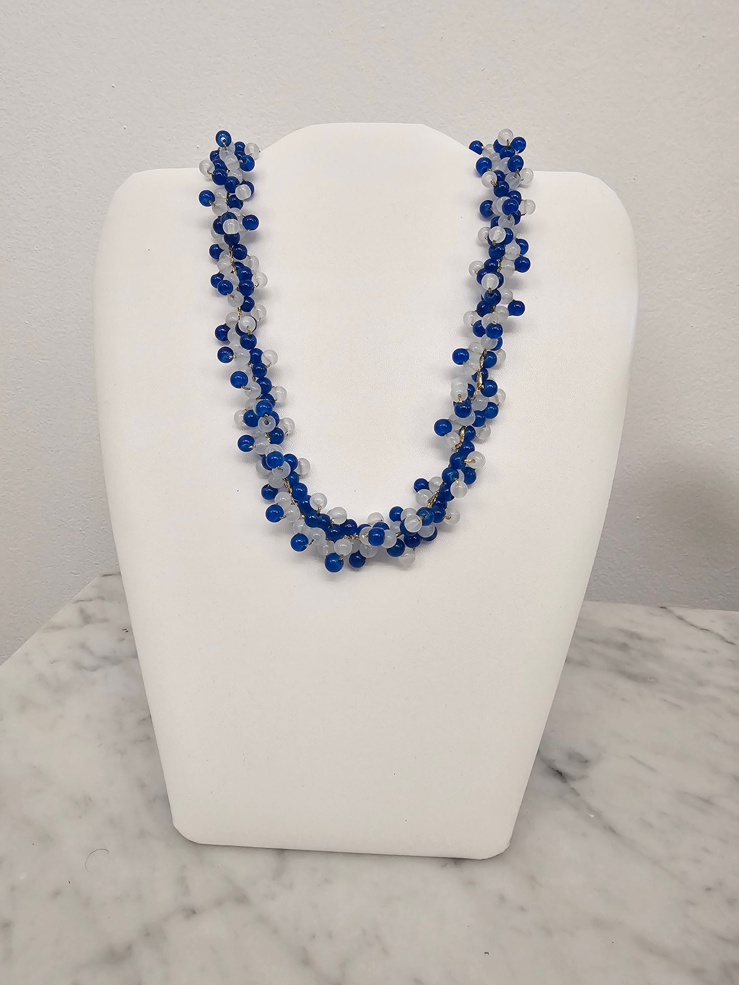 Cluster beaded Necklace