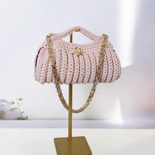 Blush Cylinder Bag
