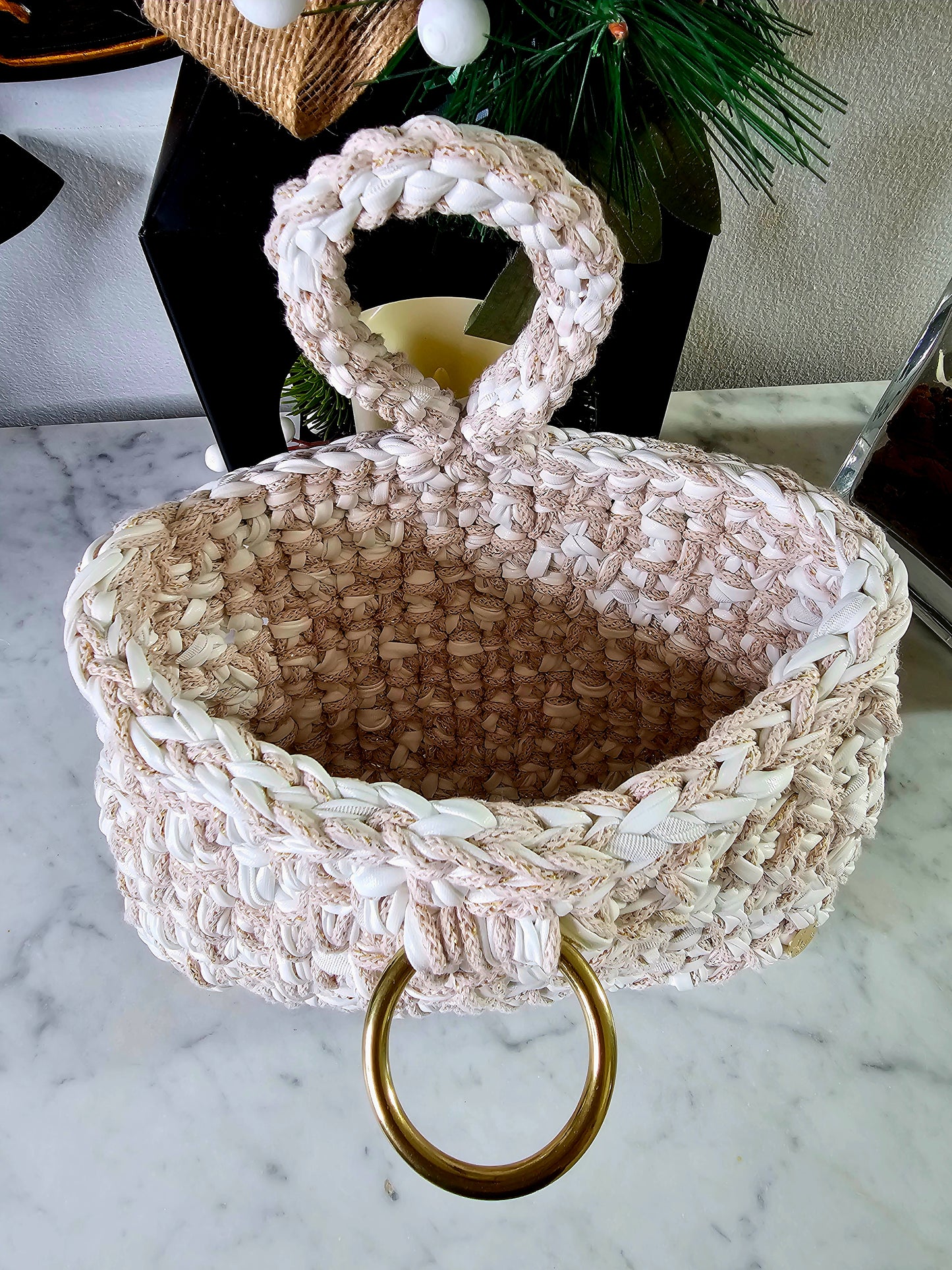 Crochet clutch