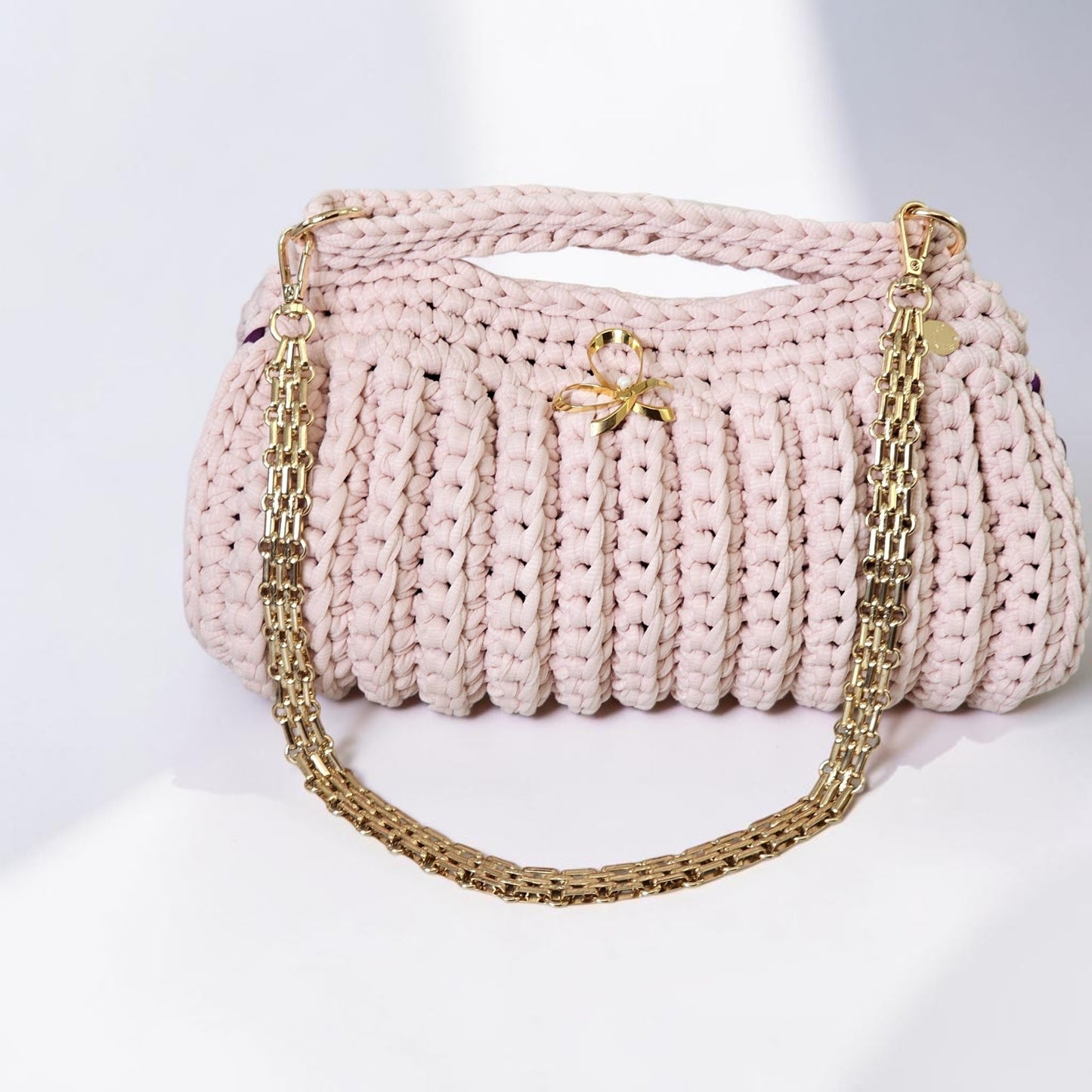 Blush Cylinder Bag