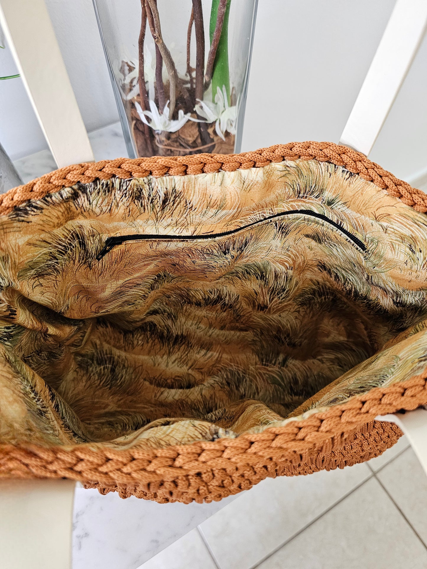 Large Diamond Stich tote