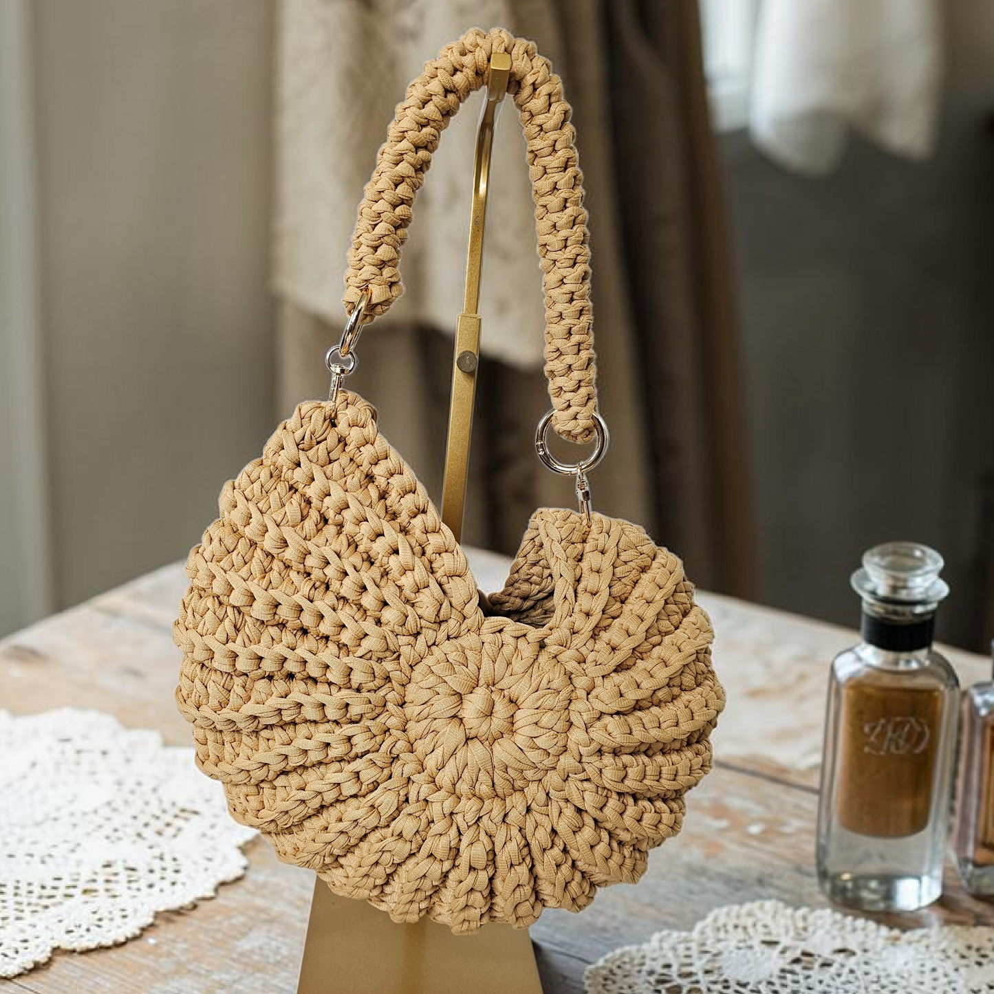 Shell Crochet Bag