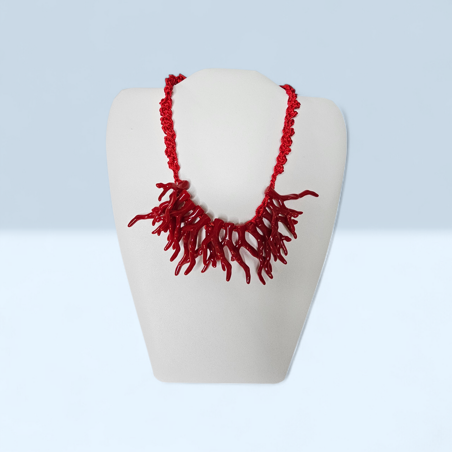 Crochet handmade necklace
