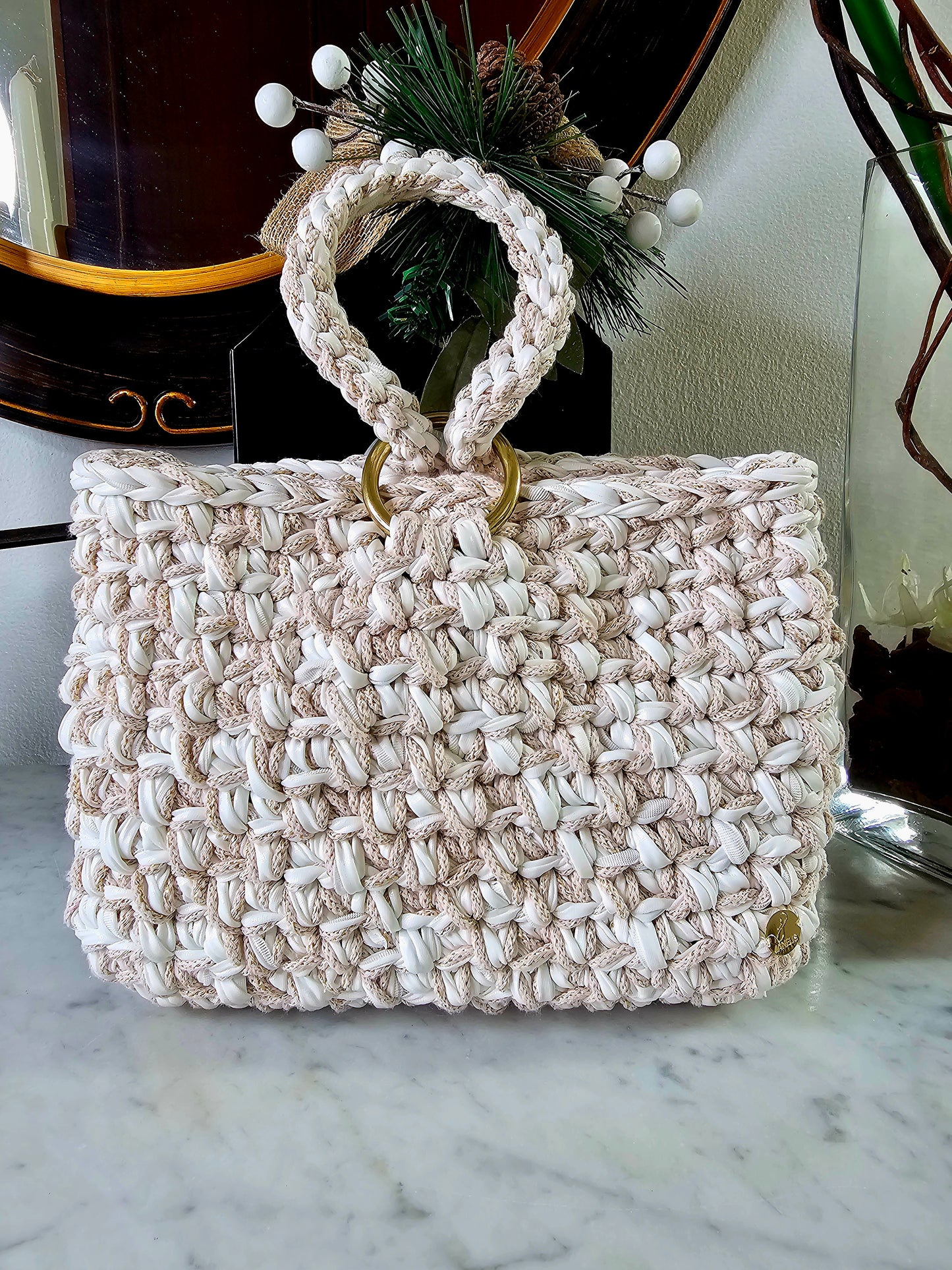 Crochet clutch