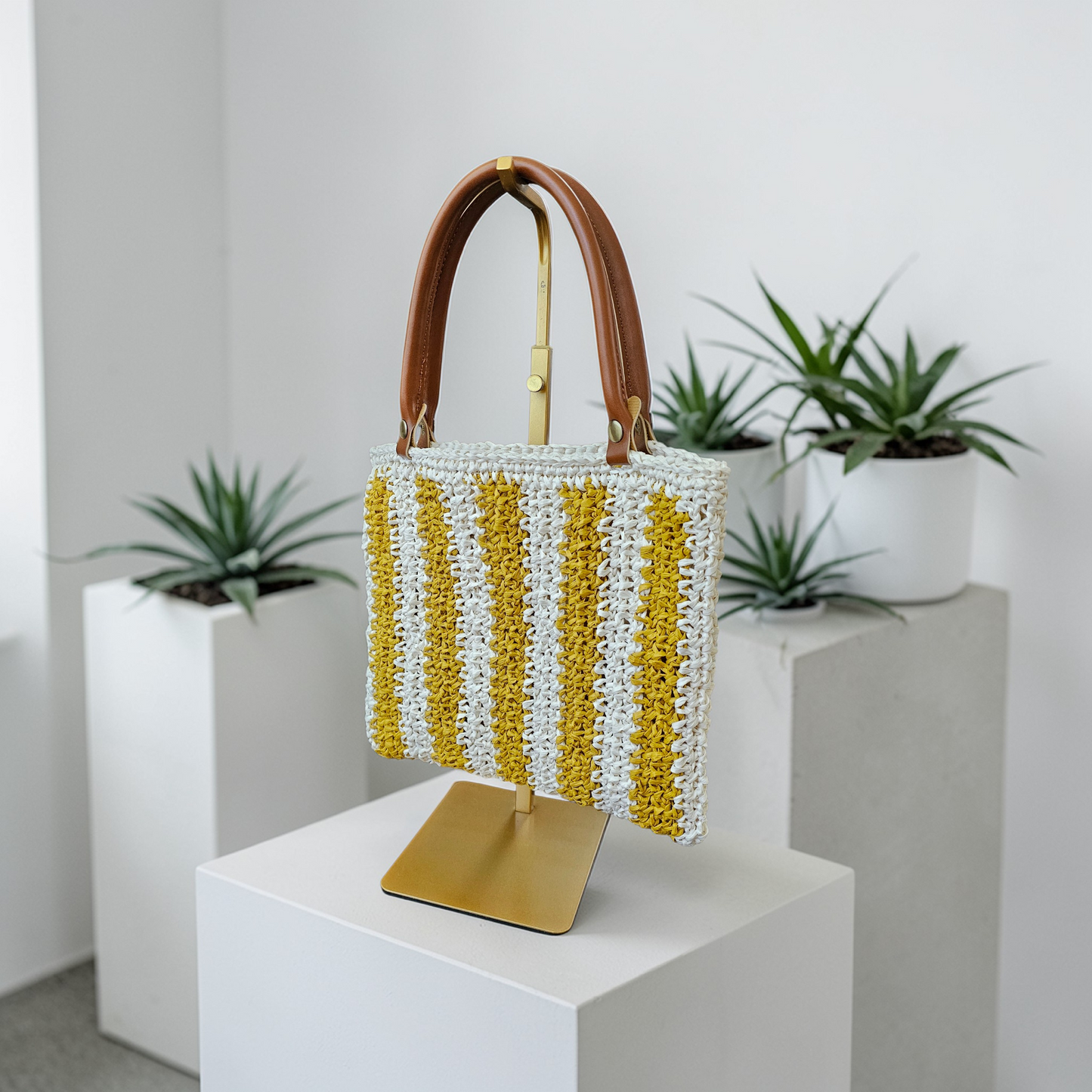 Raffia summer bag