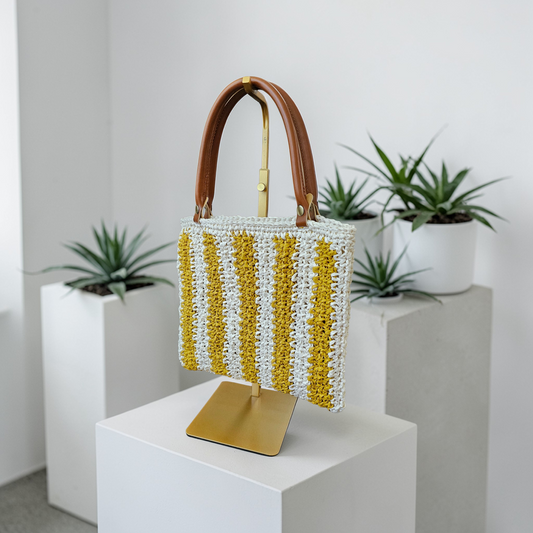 Raffia summer bag