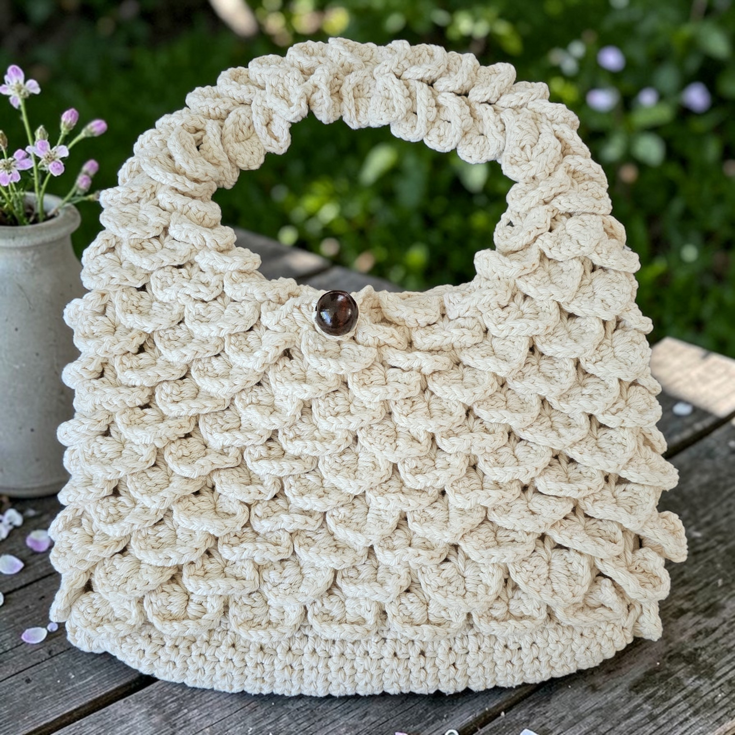 Shell stich bag