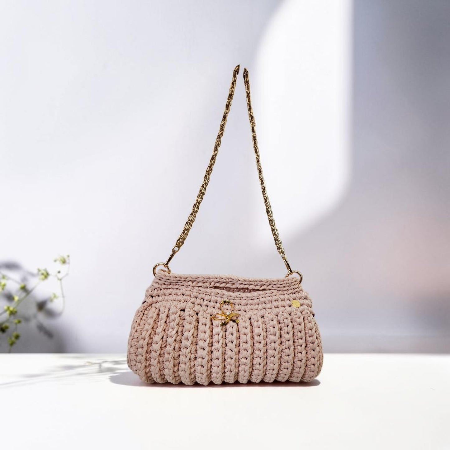 Blush Cylinder Bag