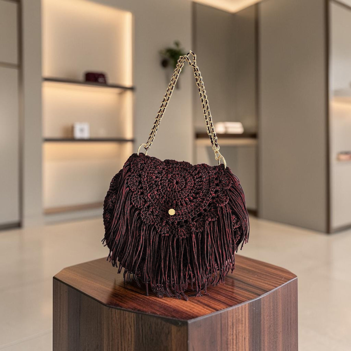 Jani half round bag