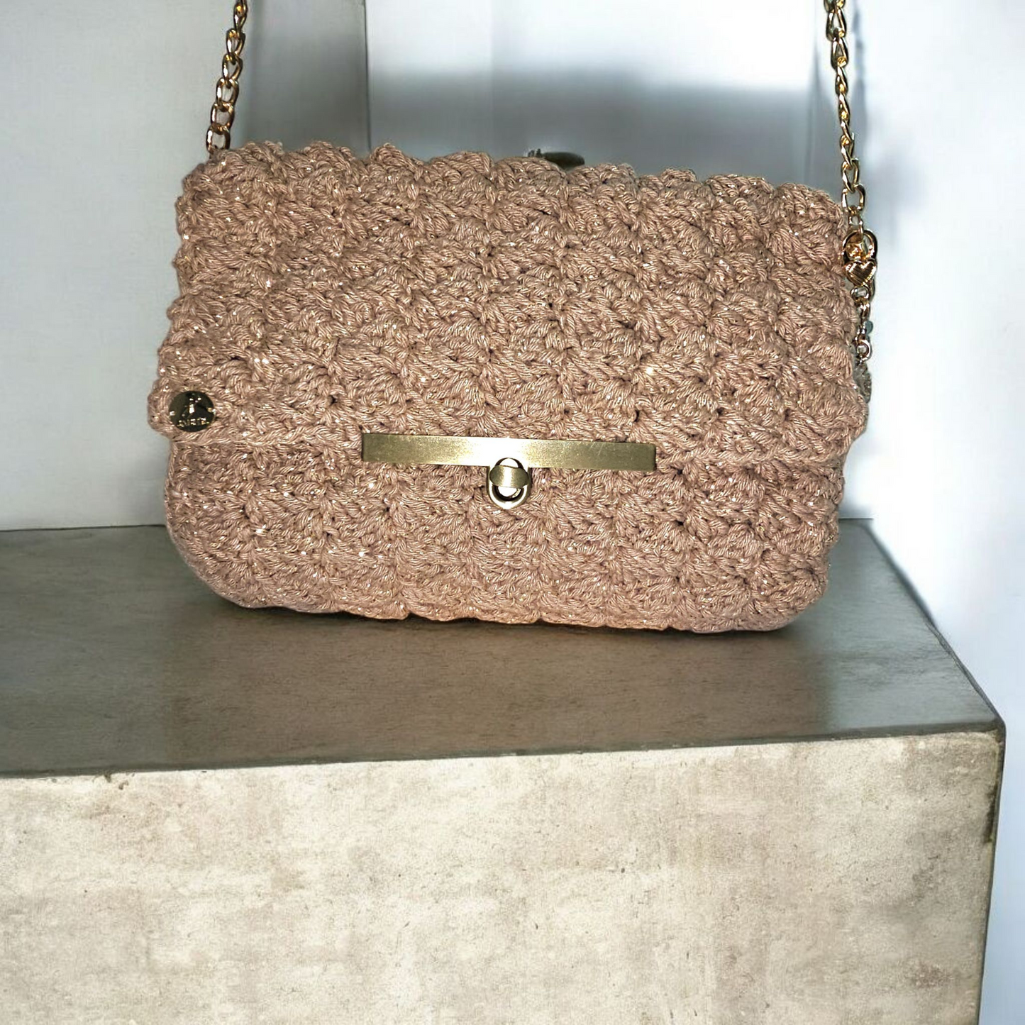 Handmade Bubble Stich Clutch