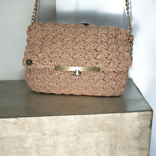 Handmade Bubble Stich Clutch