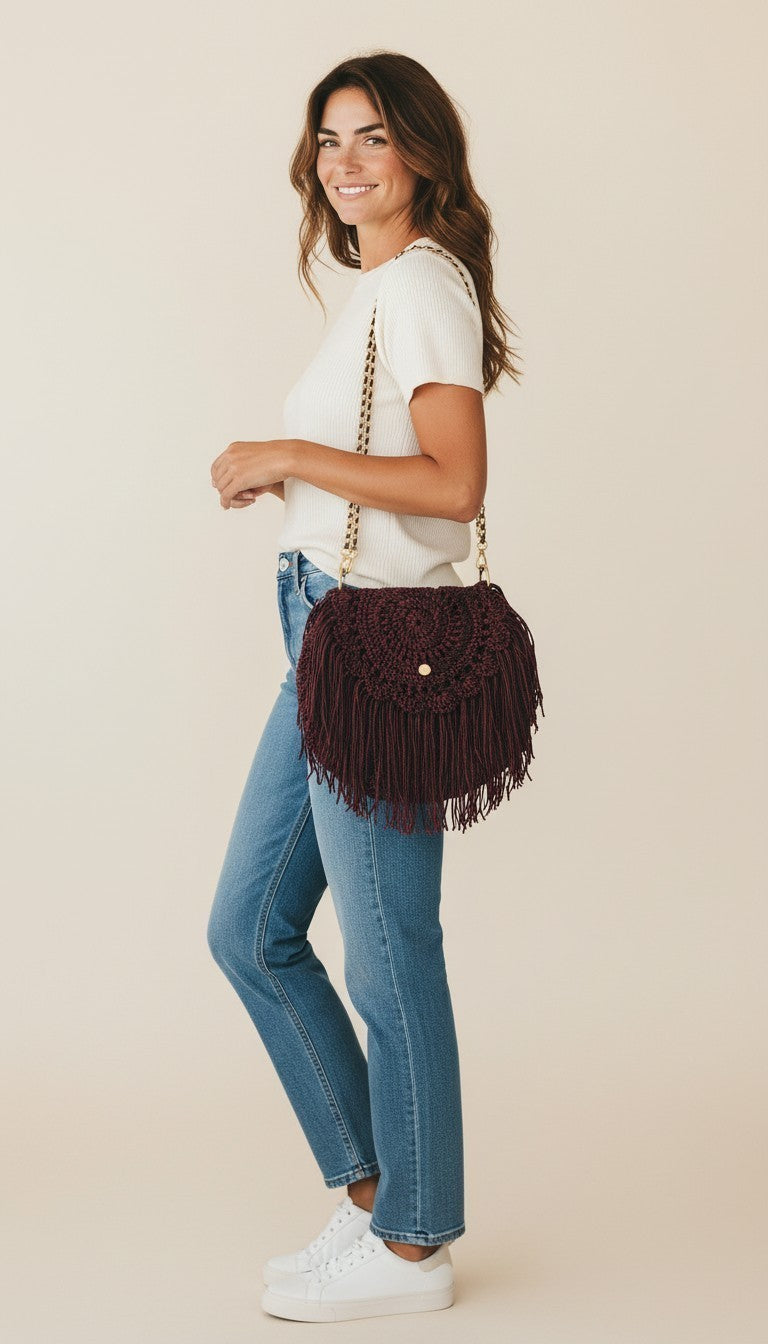 Jani half round bag