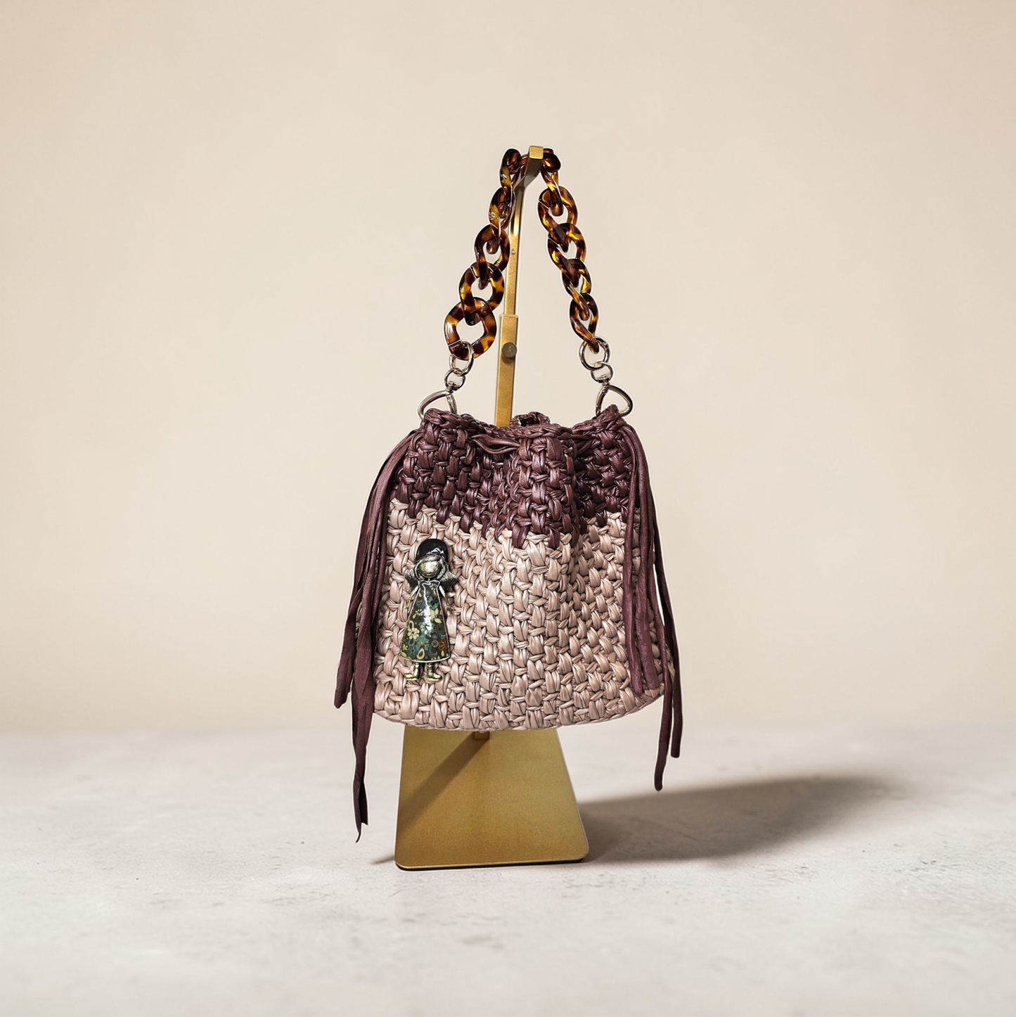 Pleather Pouch bag