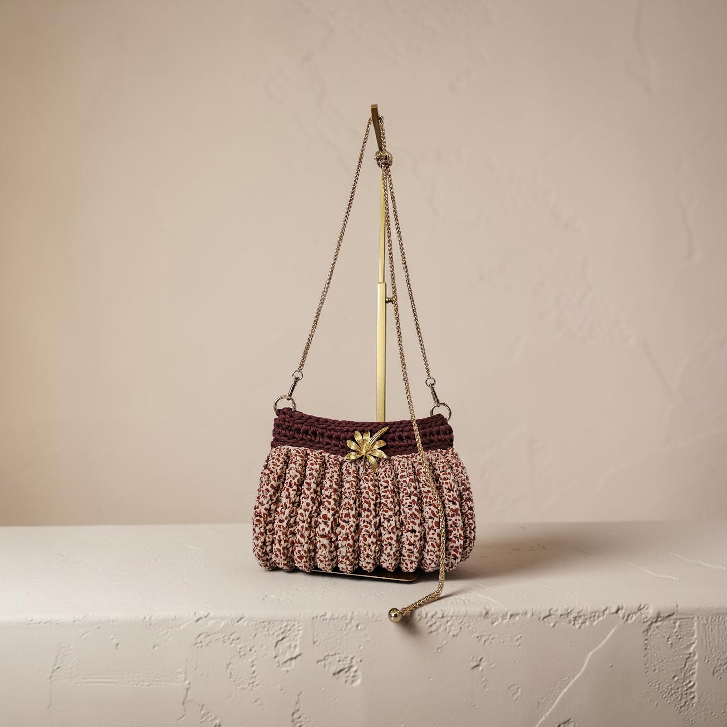 Animal Print Cylinder Bag