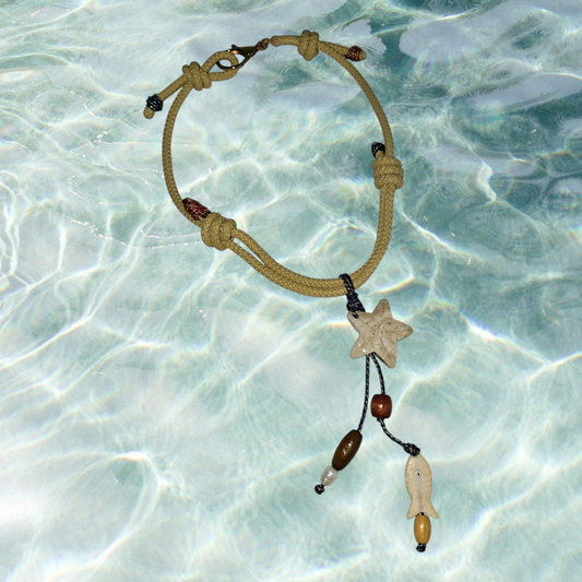 Marine rope necklace