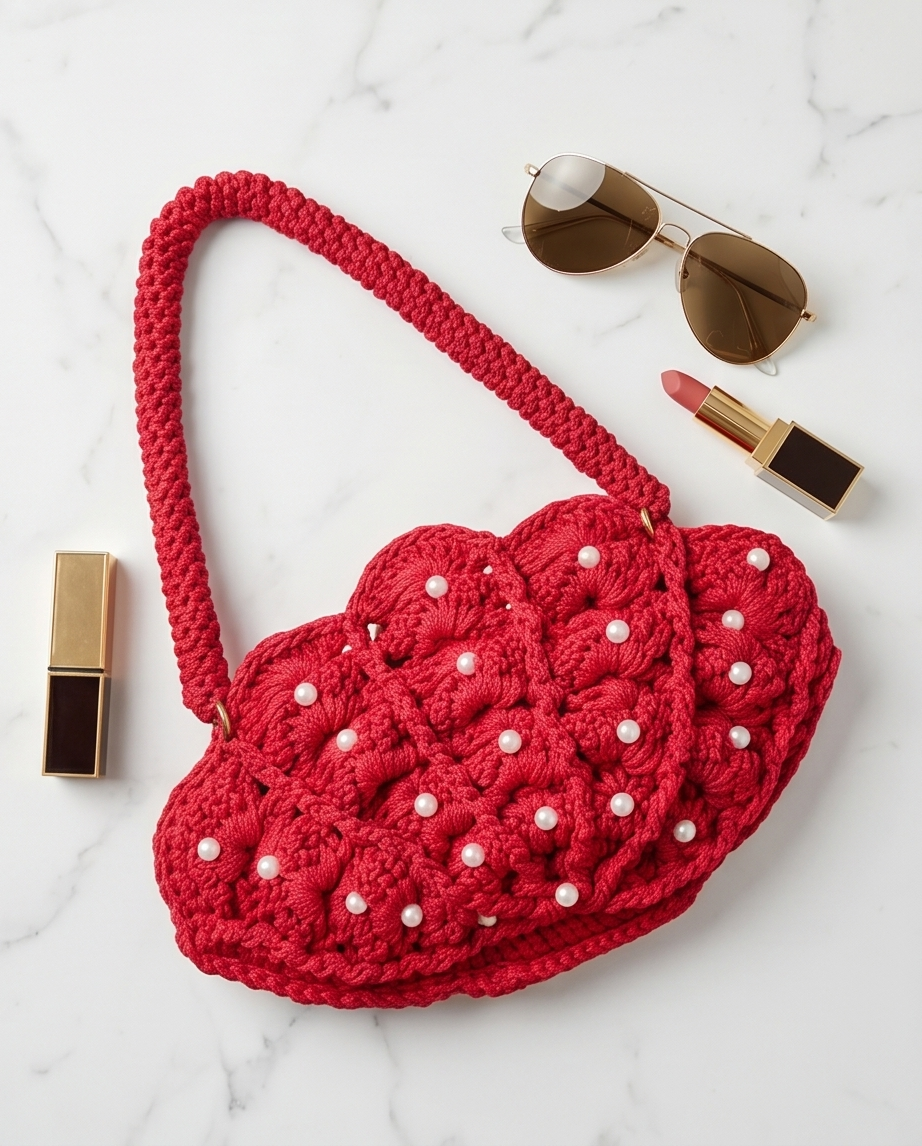 Shell and Pearl bag