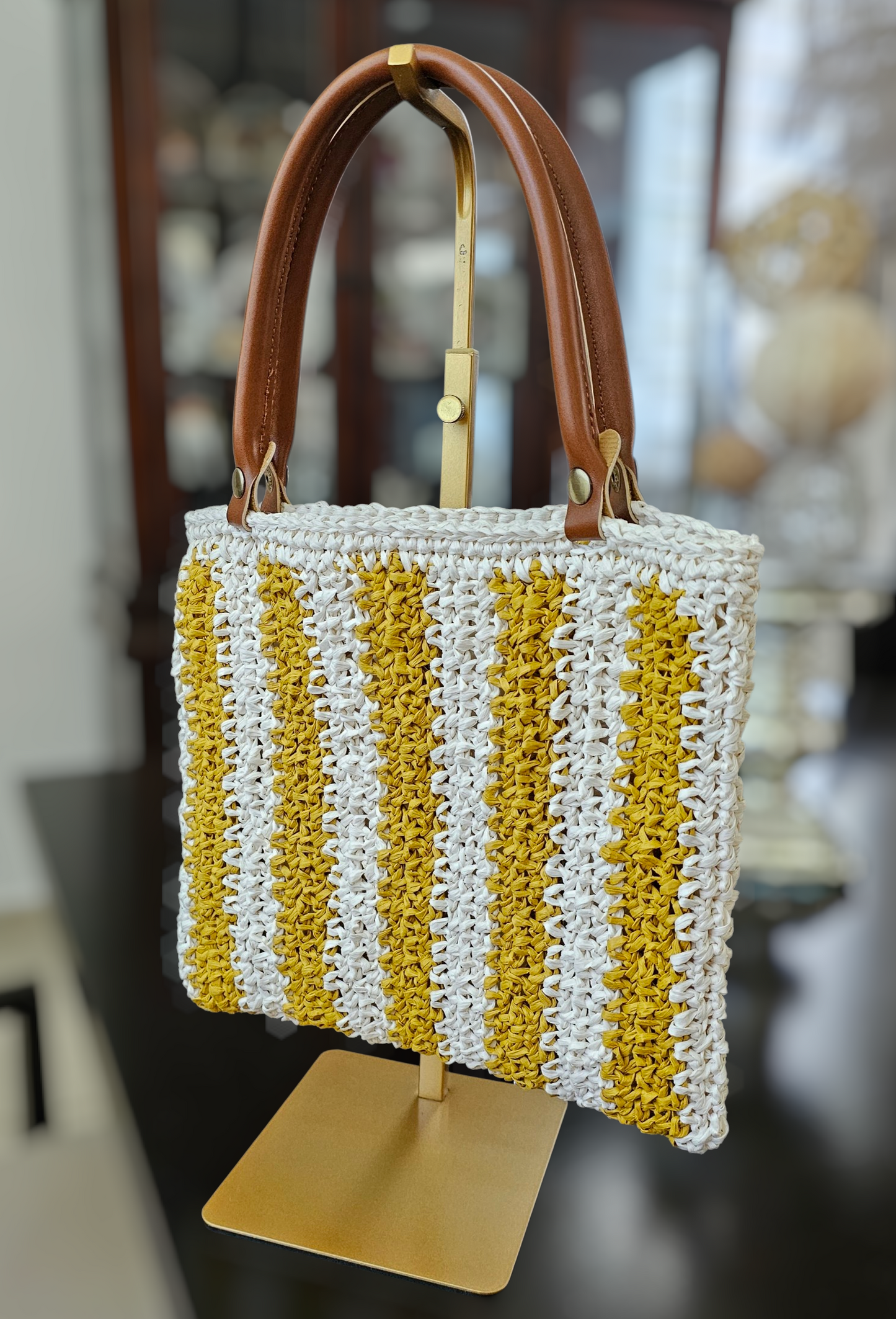 Raffia summer bag